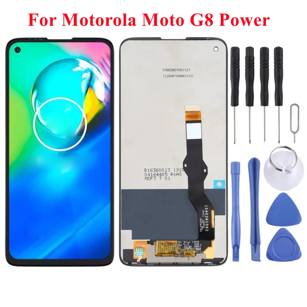 Test For Motorola Moto G8 Power XT2041-1 XT2041-3 LCD Touch Digitizer Display Screen Assembly Replacement