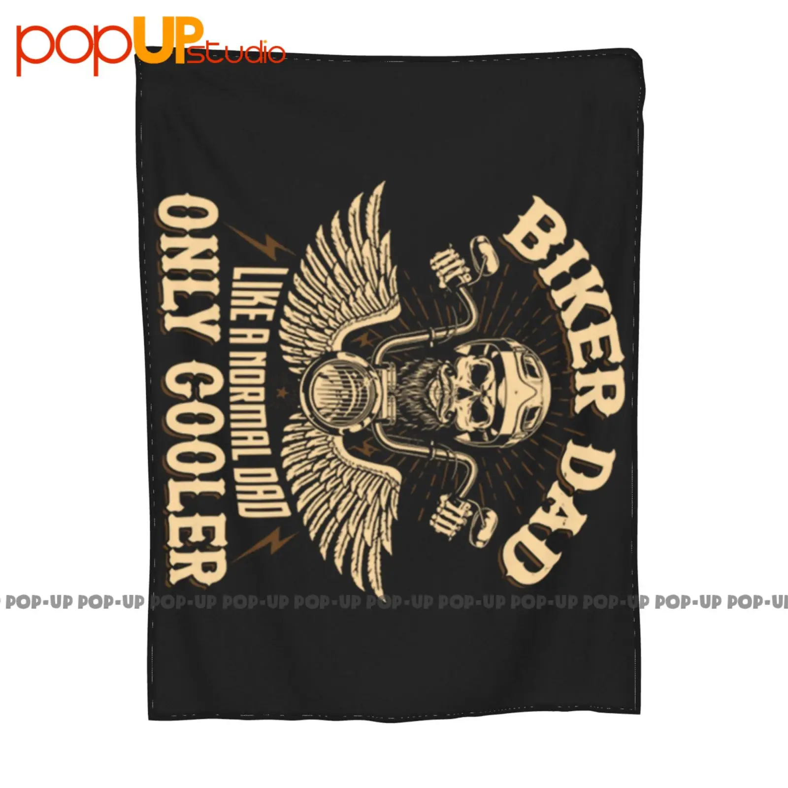 Biker Dad Motorcycle Father'S Day For Funny Father Biker Ultra-Soft Blanket Quilt Winter Sofa Cover Bed Covers