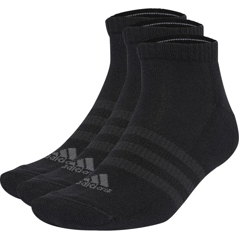 Adidas Four-season Men's and Women's Breathable Knitted Classic Sports Socks Three Pairs IA3944