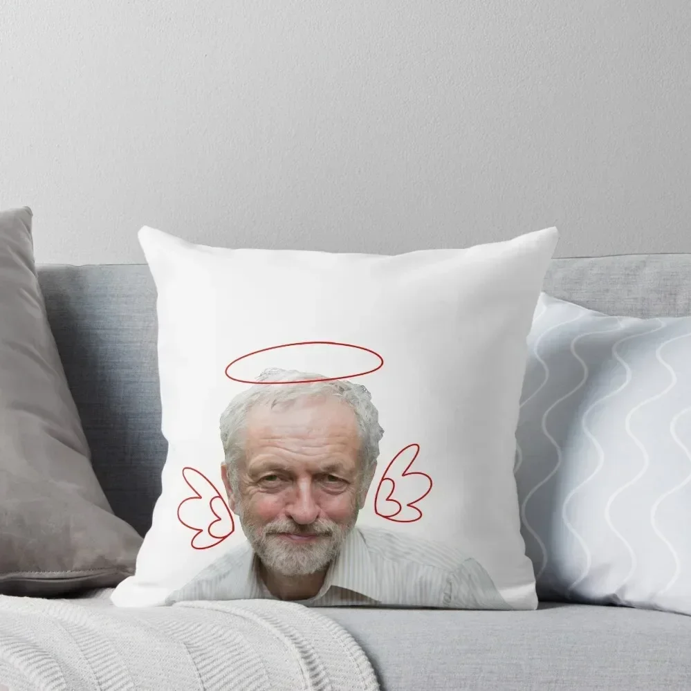 Corbyn. Throw Pillow pillow cover christmas Cushion Child pillow