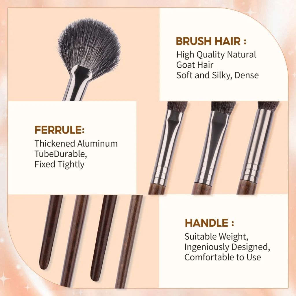 OVW 24PCS Professional Makeup Brush Set Suitable For Beginners