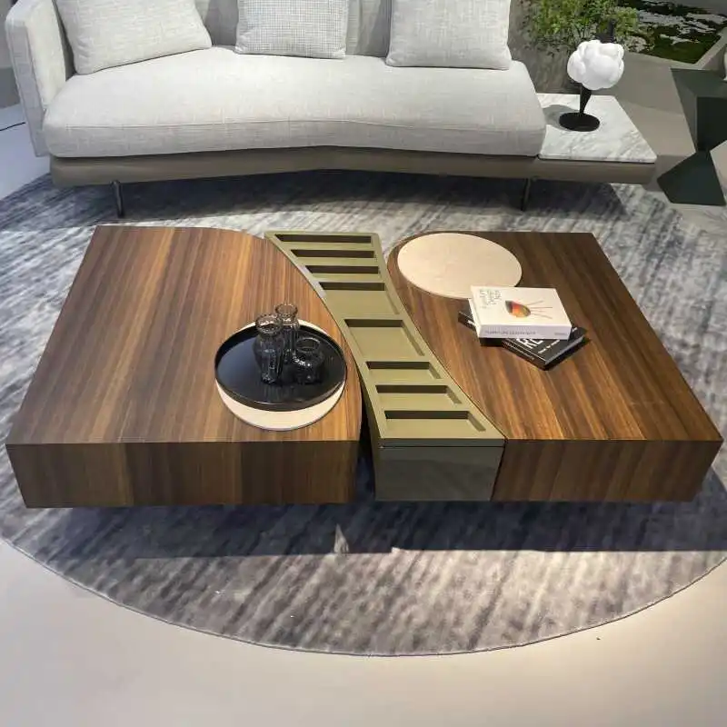

Coffee table Italian minimalist coffee table modern simple living room household small apartment designer creative light luxury