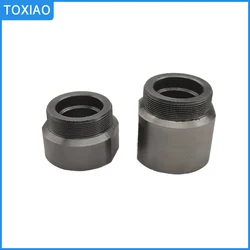 Electric bike freewheel adapter thread-on spacer that positions a single speed freewheel for proper chain alignment
