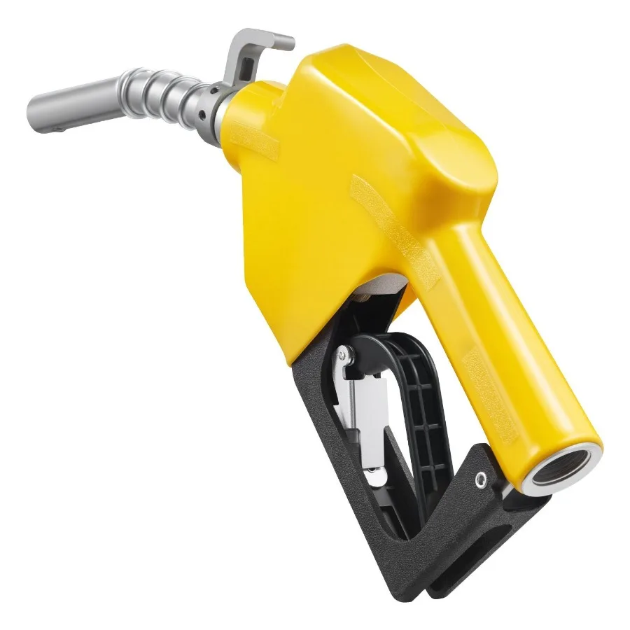 

3/4-Inch NPT Automatic Fuel Nozzle Max Flow Rate 11.8 GPM Auto Shut Off Diesel Gas Pump Nozzle with 3-Speed Trigger Lock 0.78 i