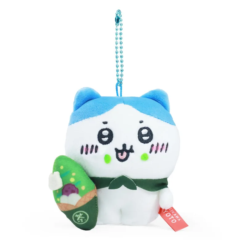لطيف الكرتون Kawaii Chiikawa ماتشا سلسلة Hachiware Usagi أفخم دمية حقيبة سلسلة مفاتيح قلادة لعبة هدية