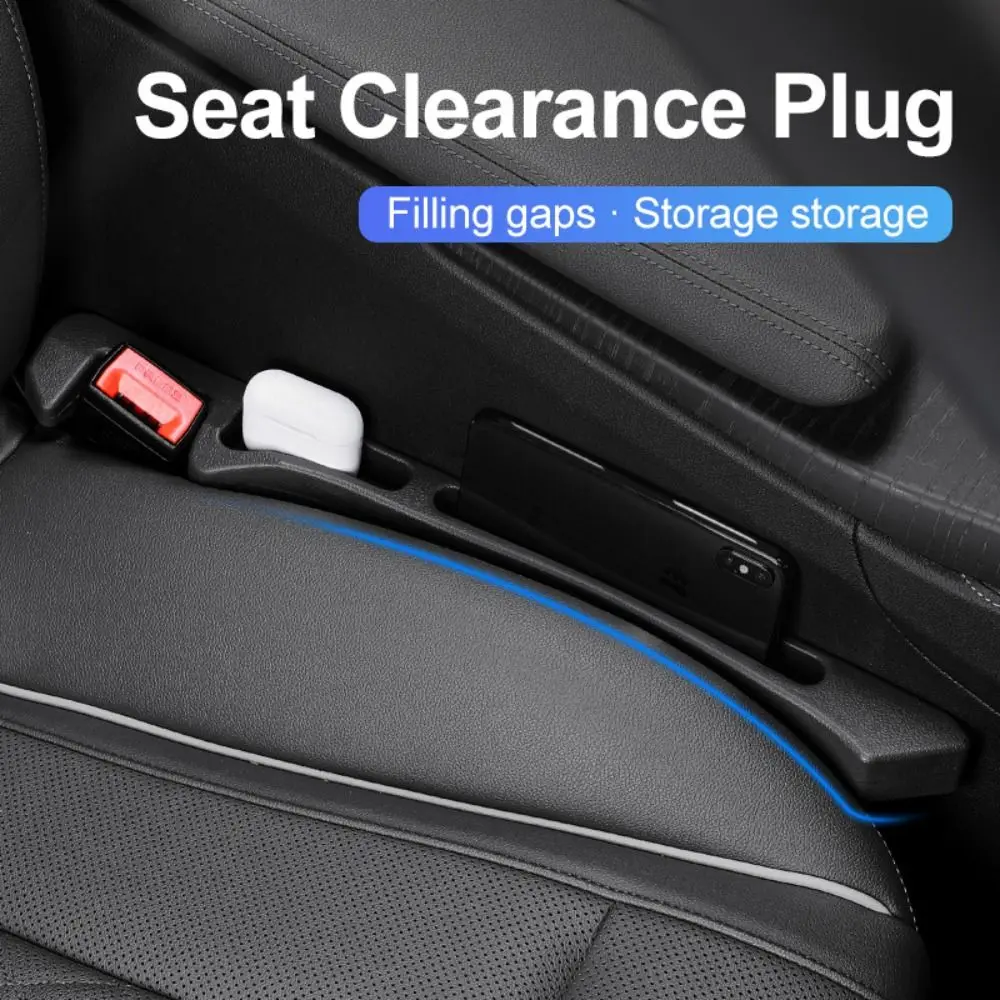 

2pcs Side Seam Car Seat Gap Filler Leak-proof Multifunctional Filling Storage Strip Storage Rack Decoration Supplies
