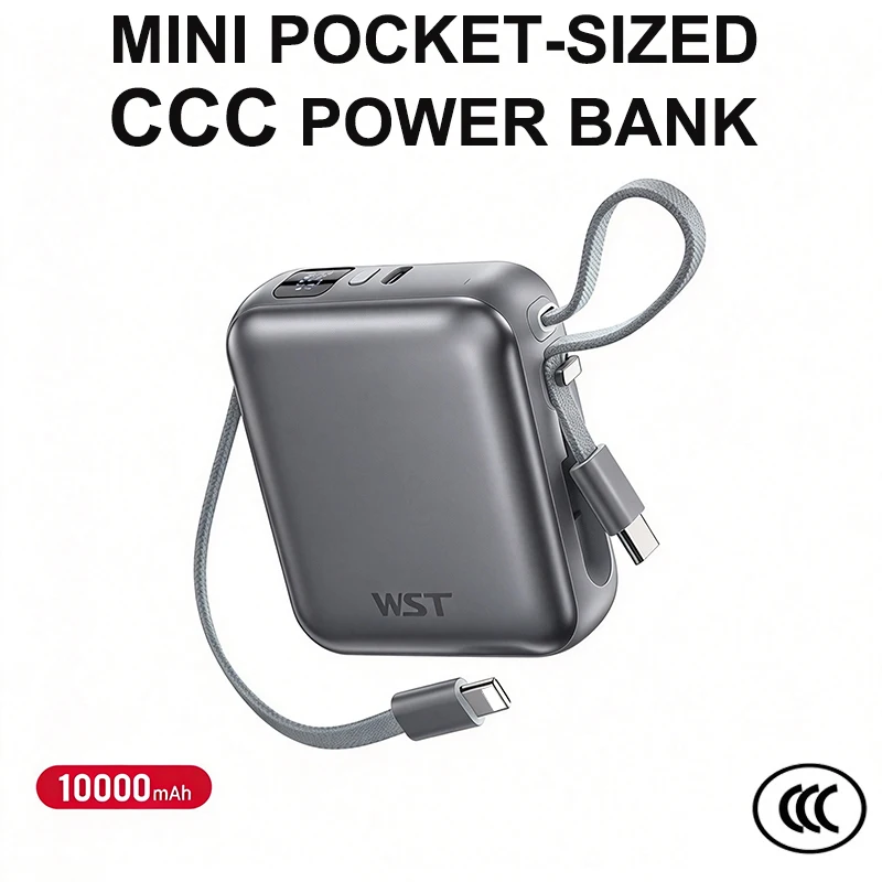 CCC Mini Power Bank 10000mAh Built