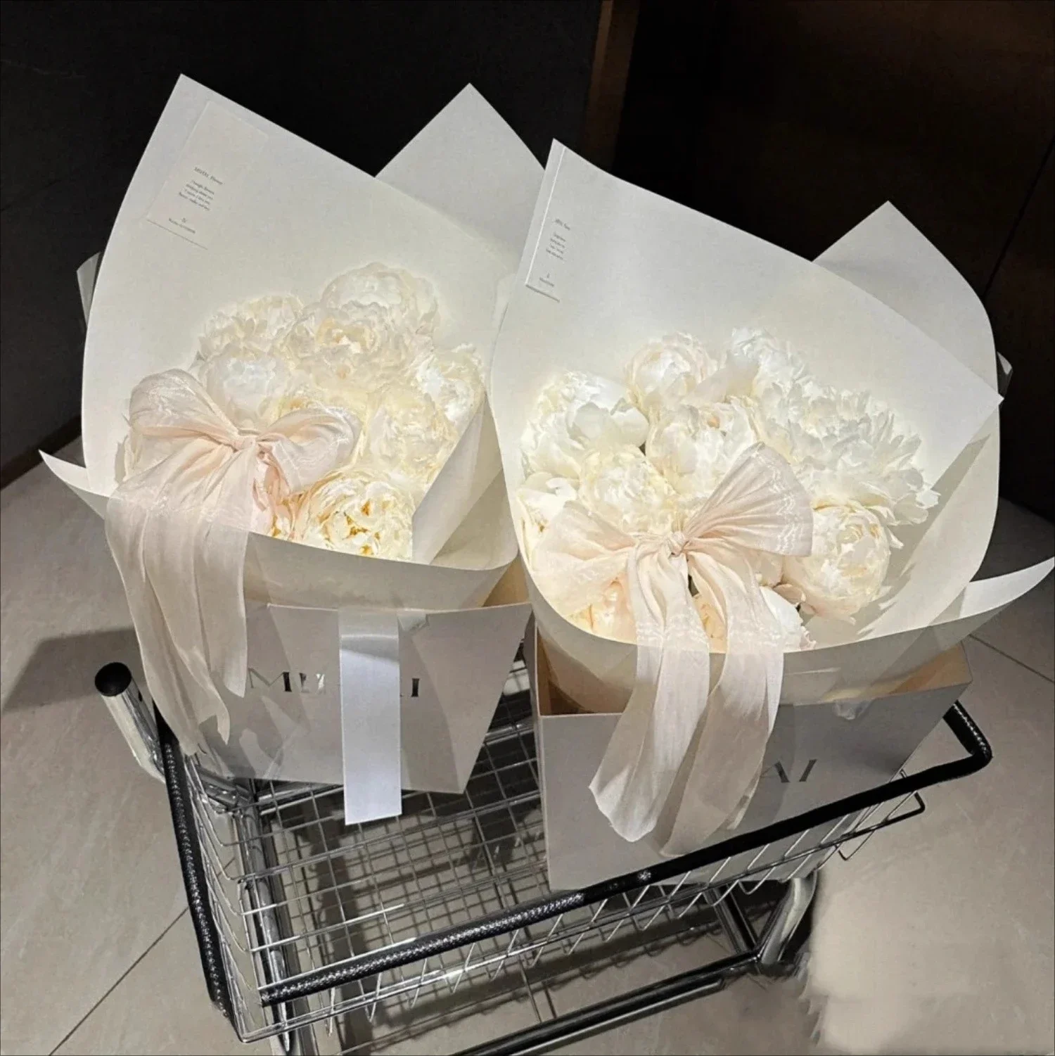 Accesorios de tela con lazo de satén de seda de hielo, tela de fondo de satén, Material DIY, pastel, postre, diseñador, costura, tela para ropa