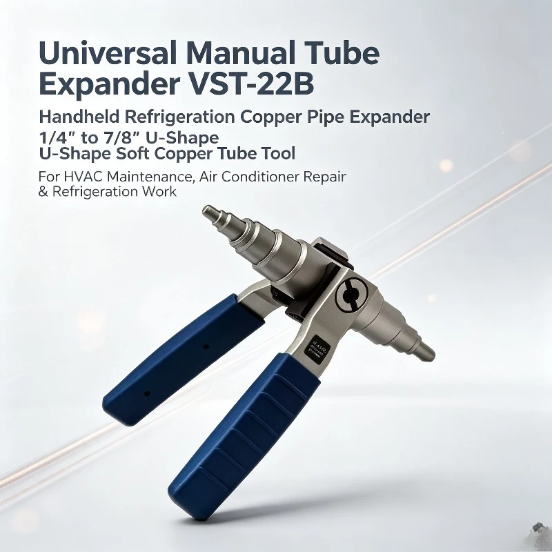 Universal Hand Tool Refrigeration Soft Copper Pipe Manual Tube Expanders 1/4 3/8 1/2 5/8 3/4 7/8 U-shaped Copper Tube VST-22B