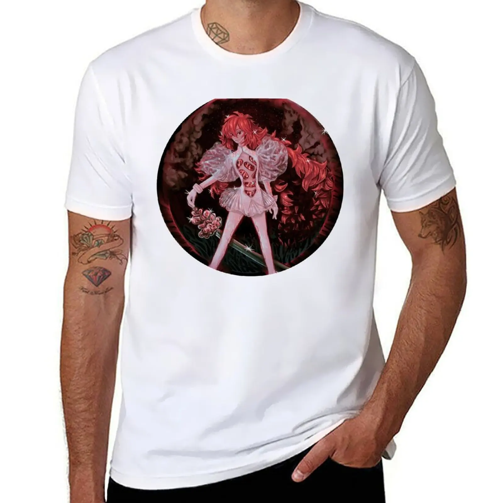 

LAND OF THE LUSTROUS! Padparadscha ! hoodies T-Shirt t shirt man luxury t shirts for man cotton T-Shirt