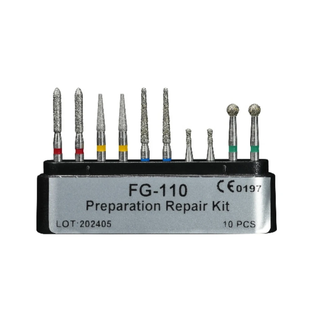 Dental Diamant FG Bohrer Bohrer Set Zahnarzt High Speed Handstück Polieren Zähne Bleaching Werkzeuge Kit Zahnmedizin Ausrüstung – Detail 10