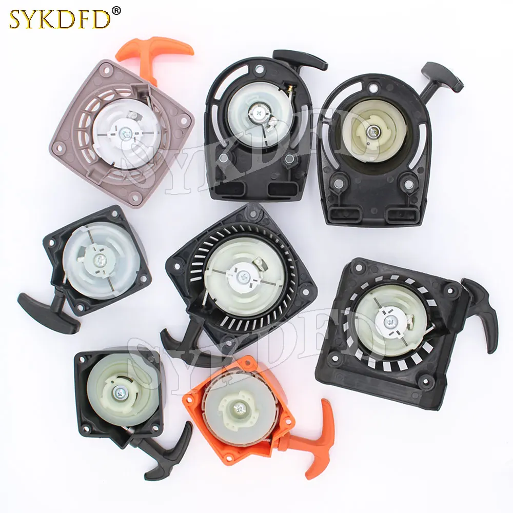 1Pcs Steel Wire Grass Mower starter GX35/139/140/40-5 Brush Cutter Repair Part Trimmer Pulling Disc Start switch