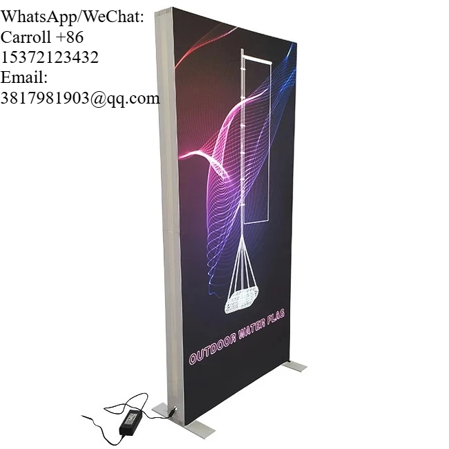 

Advertising Tradeshow Exhibition Booth Display Tension Fabric Backdrop SEG Pop Up Led Backlit Light Box