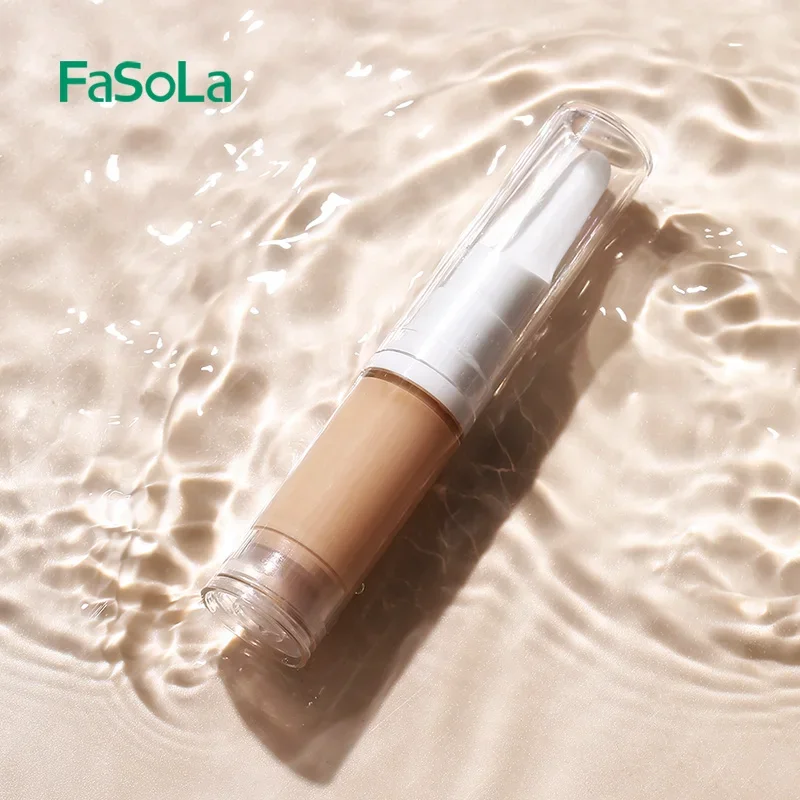 FaSoLa Travel Mini Dispenser di crema per il viso in plastica portatile flacone vuoto vuoto flacone per pompa cosmetica Airless per disinfettante