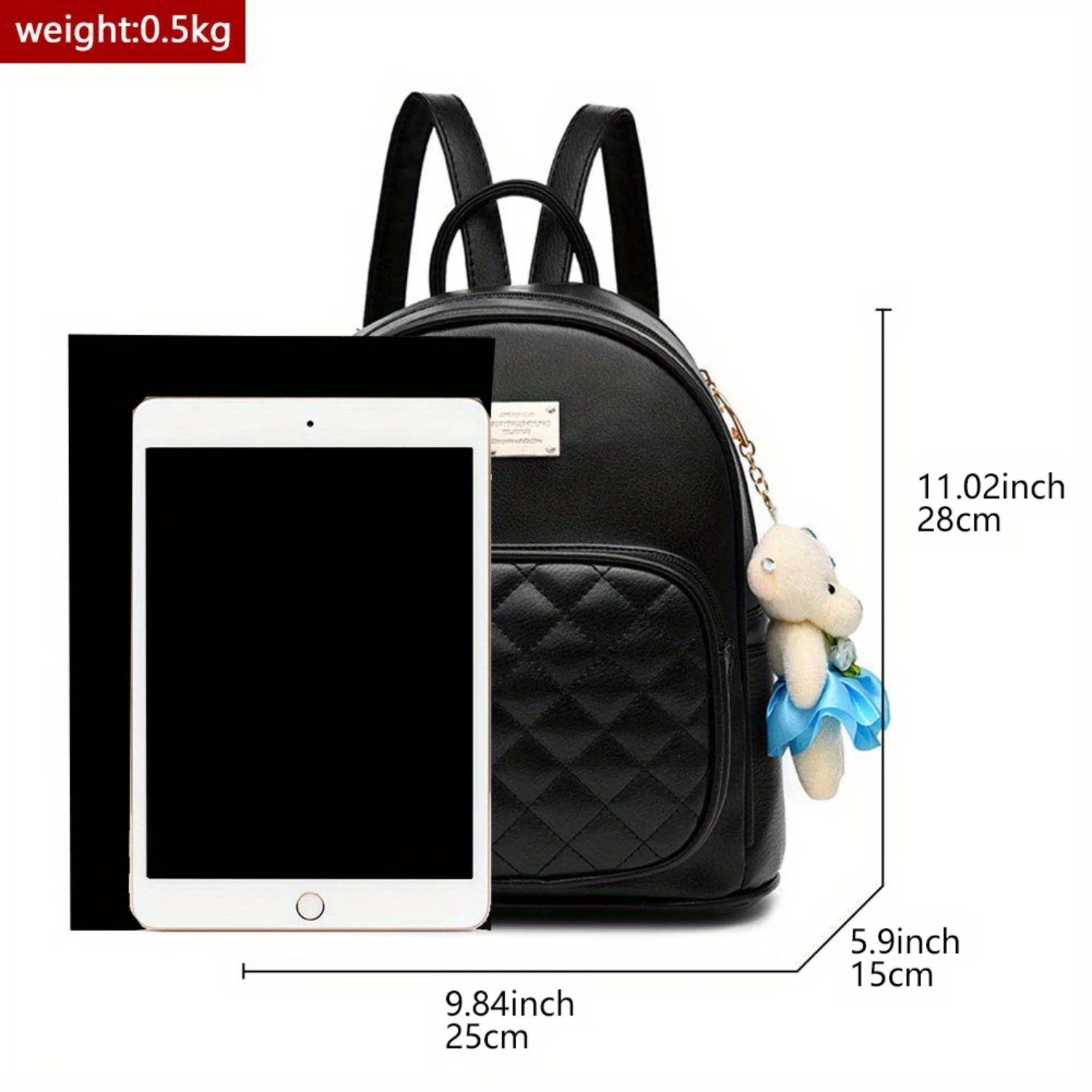 Leather Backpack Purse Satchel School Bags for Women - BAG WIZARD Casual Travel Daypacks