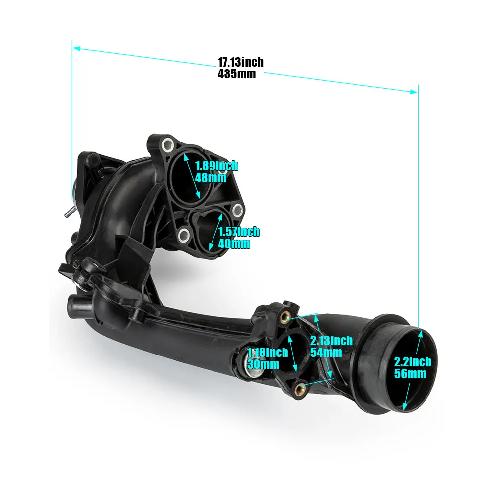Car AccessoriesTurbocharger Charge Air Pipe Joint 17270-5AA-A00 For Honda Civic 1.5L 2016 2017 2018 2019 view 6