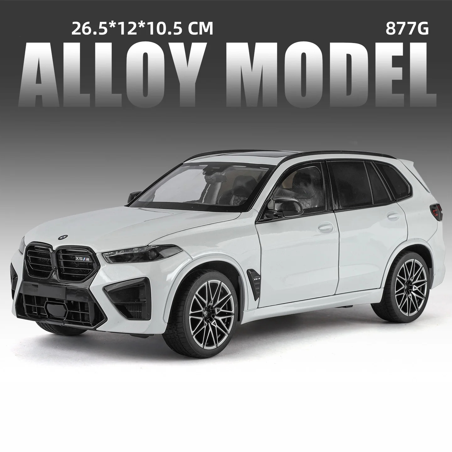 1:18 BMW X5M X5 SUV Legering Model Auto Diecast Metaal Luxy Terreinwagens Auto Model Hoge Simulatie Collectie kinderen Speelgoed Gift