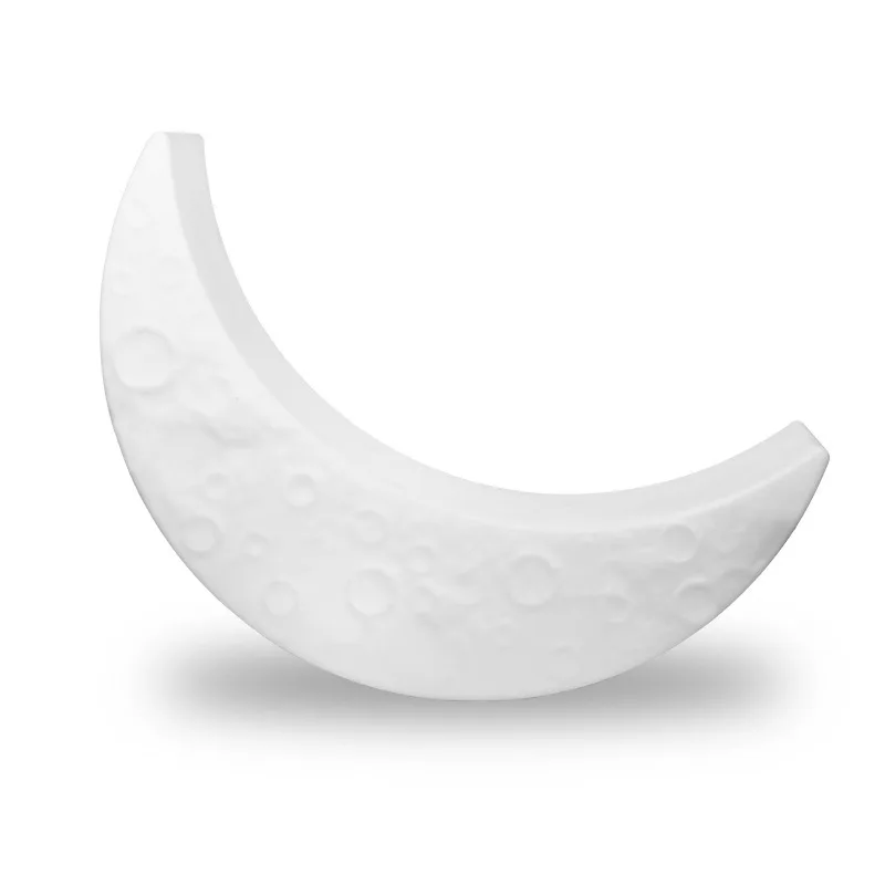 Crescent moon lighting ambient floor lamp designer terrace outdoor lamp sofa chair