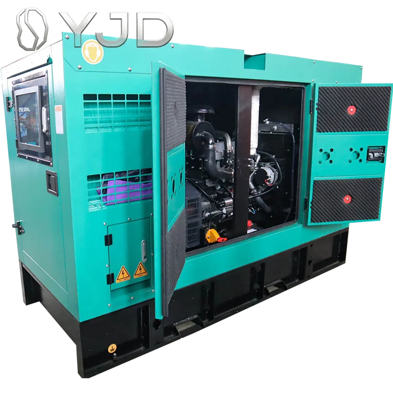 AC 3 Phase Super Silent Type Diesel Generator Set  Auto Start ATS Remote Control 1800 RPM 60 Hz