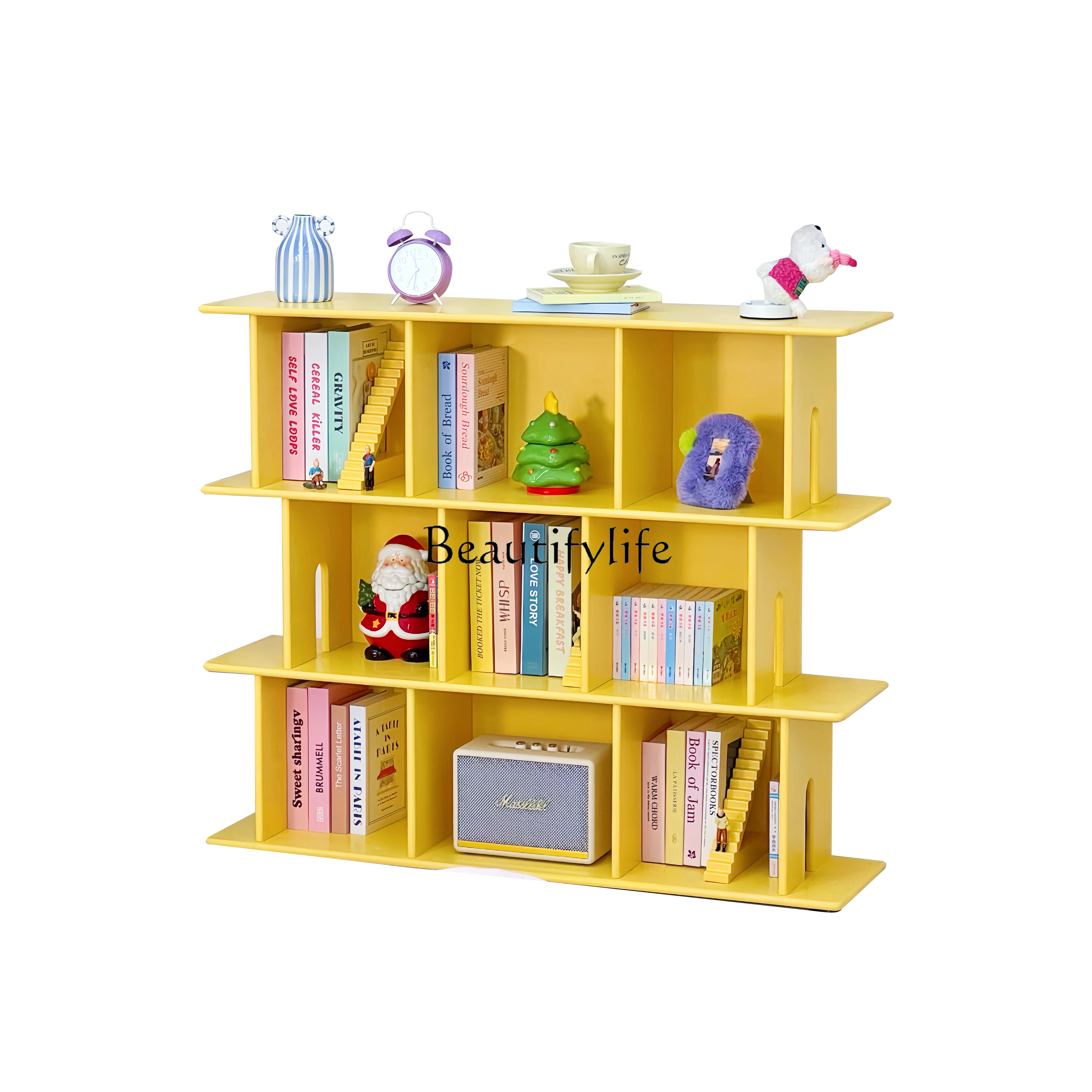 

Dopamine Bookcase Partition Storage Rack Living Room Creative Display Storage Cabinet