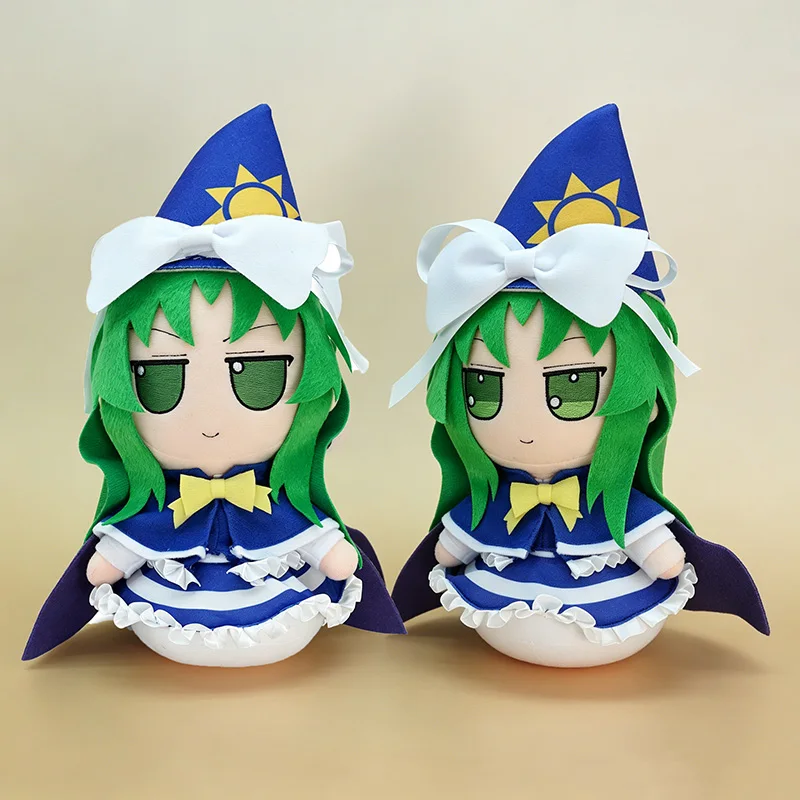 Peluche de 25 cm del personaje Mima Fumo del Proyecto Touhou, Muñeco de Peluche Sentado, Figura Coleccionable, Regalo para Fans, Niñas, Cumpleaños, Navidad