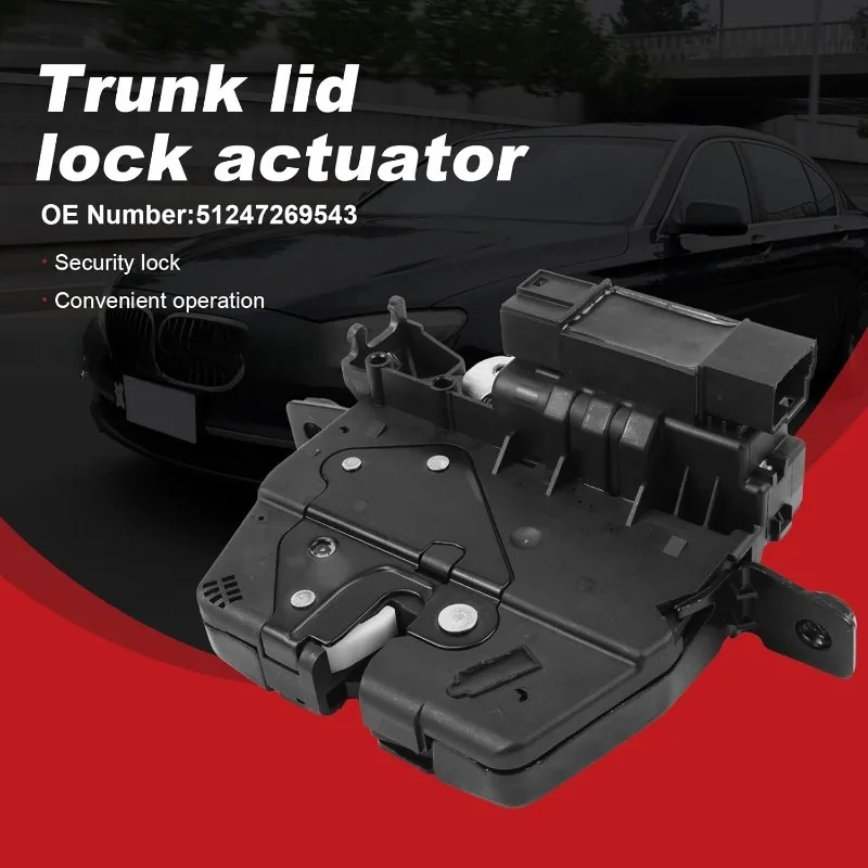 

51247269543 Rear Trunk Latch Lock Actuator For BMW 320i, 328i, 330i, 528i, 535i, 550i,X5, M5 for Rolls-Royce RR4, RR6, RR5