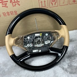 Wood Wooden Steering Wheel For Mercedes-Benz W221 W216 S63 S550 S350 CL63 CL65 CL550 2009 2010 2011 2012