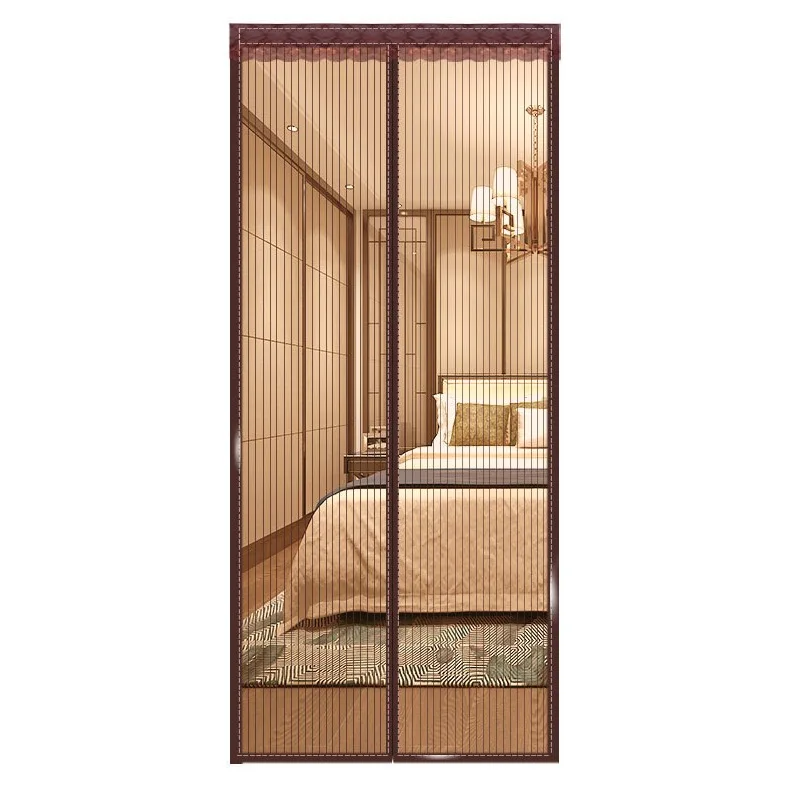 Customized Magnetic Screen Door Curtain Anti-Mosquito Net Fly Screen Mosquito Protection Net Magnet Spring for Doors Windows