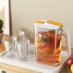 Japanese Household Cold Water Pot Set High Temperature Resistant Tea Pot, Juice Drink Bucket, Large Capacity Cold Water Pot