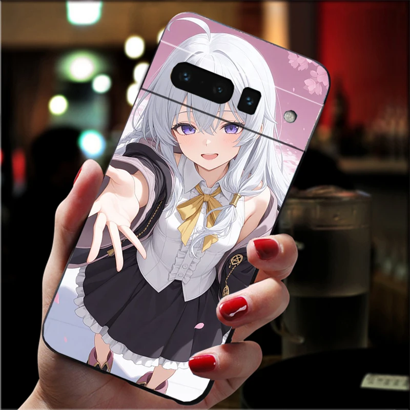 

Phone Case For Google Pixel 10 9 Pro XL 9A 8 7 6 Pro Pixel 8A 7A 6A Pixel 8 7 6 5 Wandering Witch The Journey Of Elaina Anime