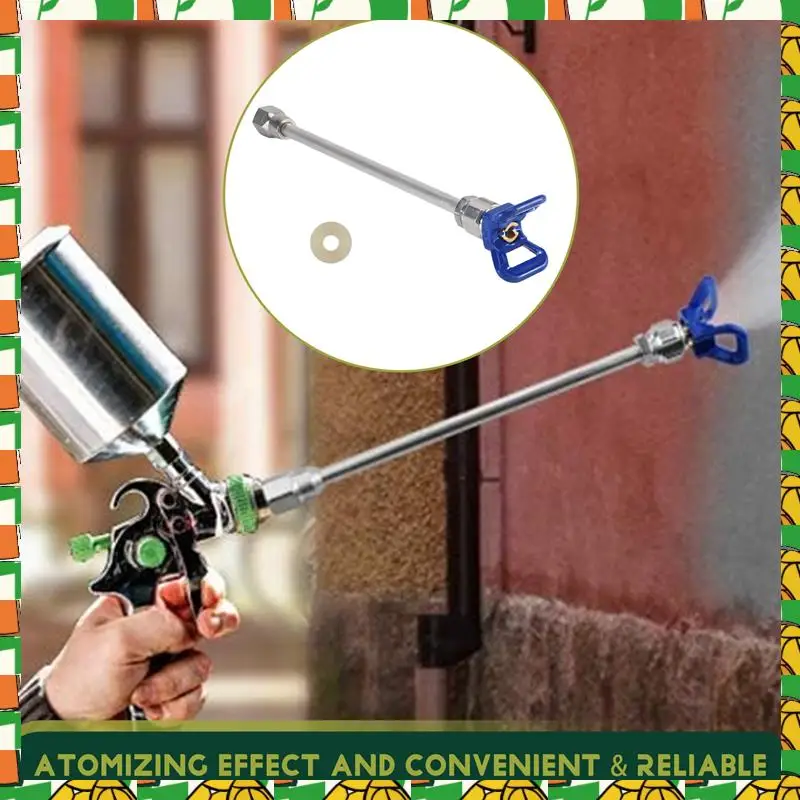 

Professional Tool Extension Pole 30Cm Airless Spray With Nozzle Seat Airless Paint Spray Extension Pole For Airless Paint Spray