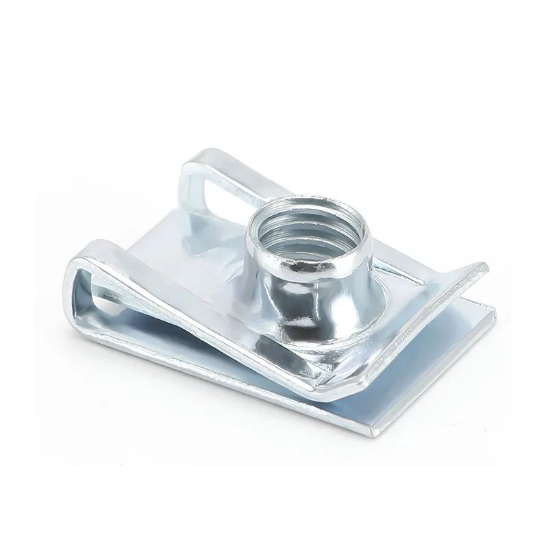 10 قطعة U نوع مقاطع M4 M5 M6 M8 الموضوع 8 مللي متر 5 مللي متر 6 مللي متر 4 مللي متر القصب المكسرات لسيارة دراجة نارية سكوتر ATV الدراجة