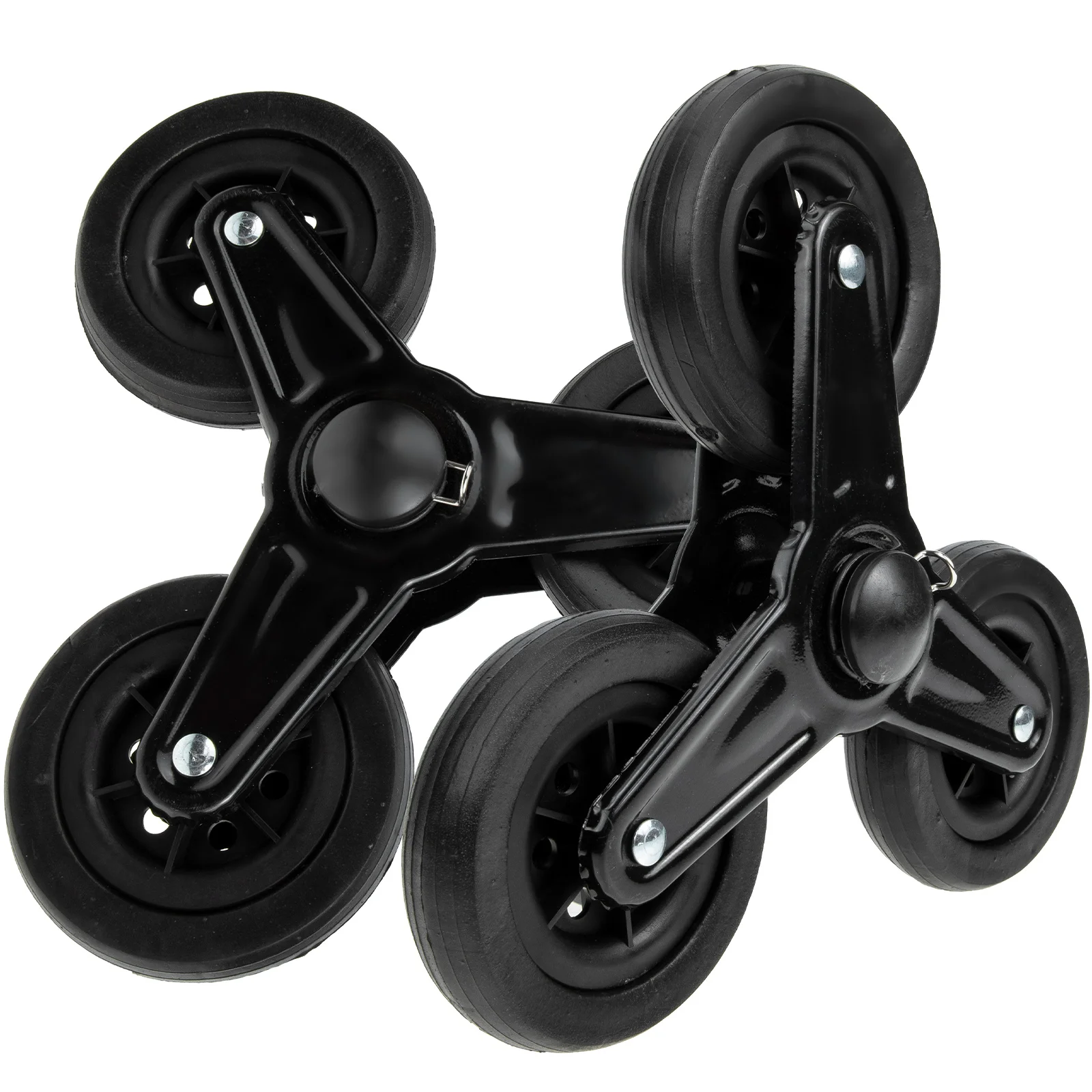 Shopping Wheel Pushchair Cart Triangle Wheels Supplies Chariot Luggage Stair Climbing Casters Iron Child Trolley