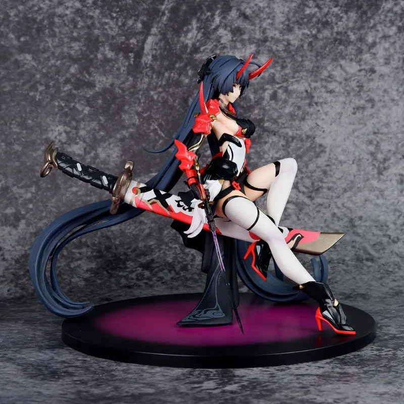 

Raiden Mei Herrscher of Thunder 20CM Action Figure from Honkai Impact Game Female Character Model Statue for Desktop Decoration