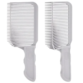 Peigne de barbier à décoloration pour hommes, outil de coupe de cheveux, nickel é de coiffure, haut plat, degré de chaleur, brosse à décolorer