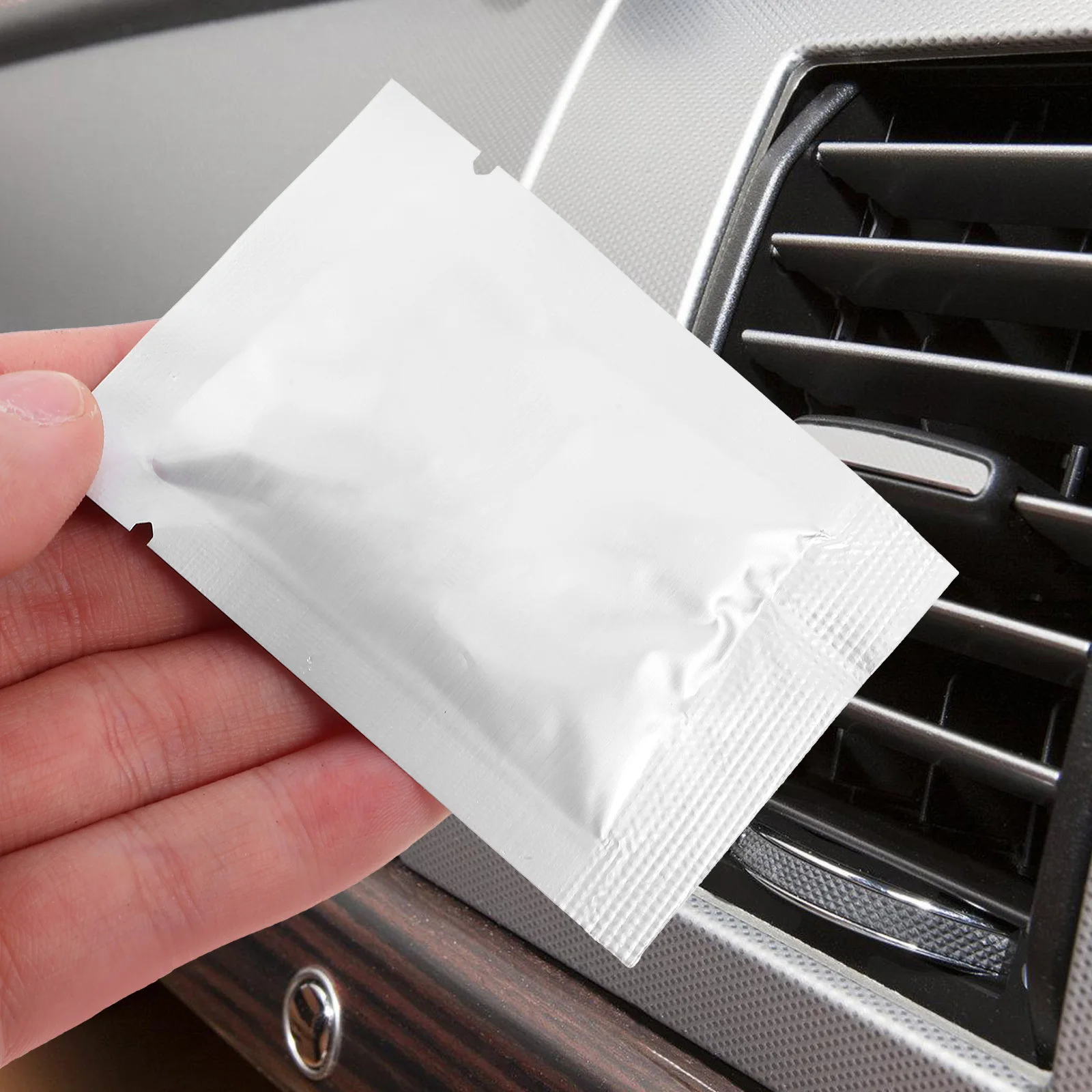 

12Pcs Car Aromatherapy Diffuser Tablets Air Freshener Pads Replacements Car Accessory Fresh Fragrance Relieve Fatigue Driving