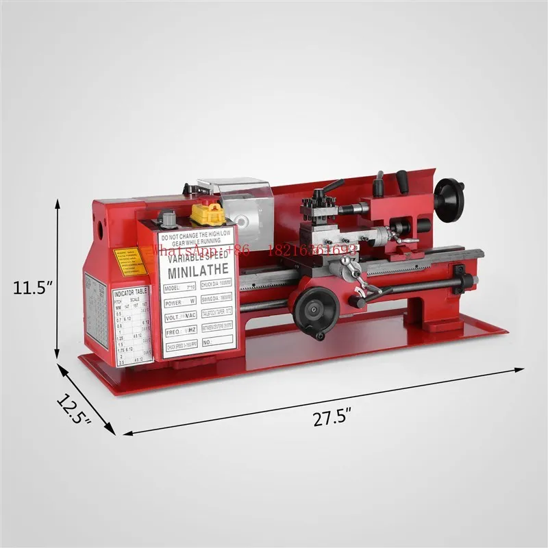0618 Small Metal Processing Machine Tool Micro Multifunctional Household Machinery Play Small Lathe