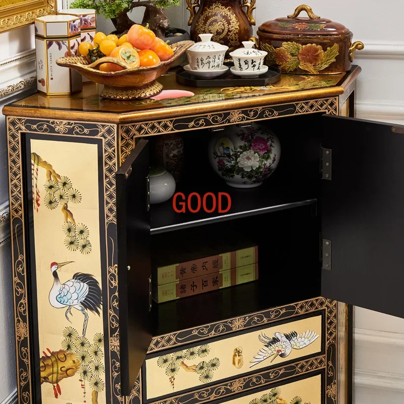 Locker Triangle Side Cabinet Painted Piano Paint Corner Cabinet