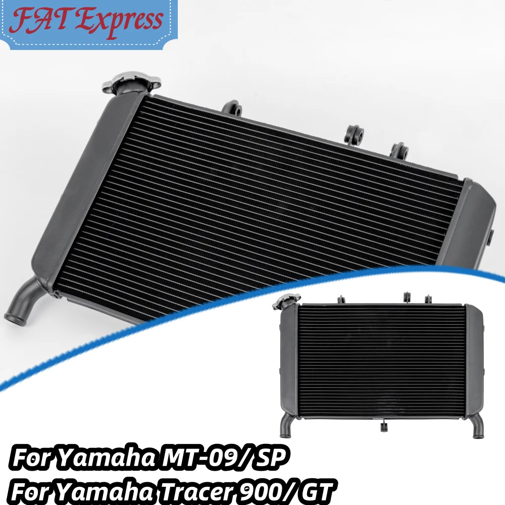 

MT09 900GT Motorcycle Replacement Aluminum Cooling Water Cooler Radiator For Yamaha MT 09 SP Tracer 900 GT 2015-2020 Accessories