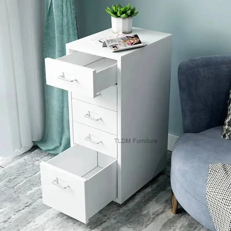 Low Office Cabinets Bedroom Drawer Mobile Filing Cabinets Colorful Multi-compartment Small Furniture Filing Archiefkasten YSWJG