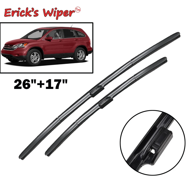 Erick's Wiper LHD Front Wiper Blades For Honda CRV CR-V MK3 2007 - 2011 Windshield Windscreen Window Car Rain Brushes 26