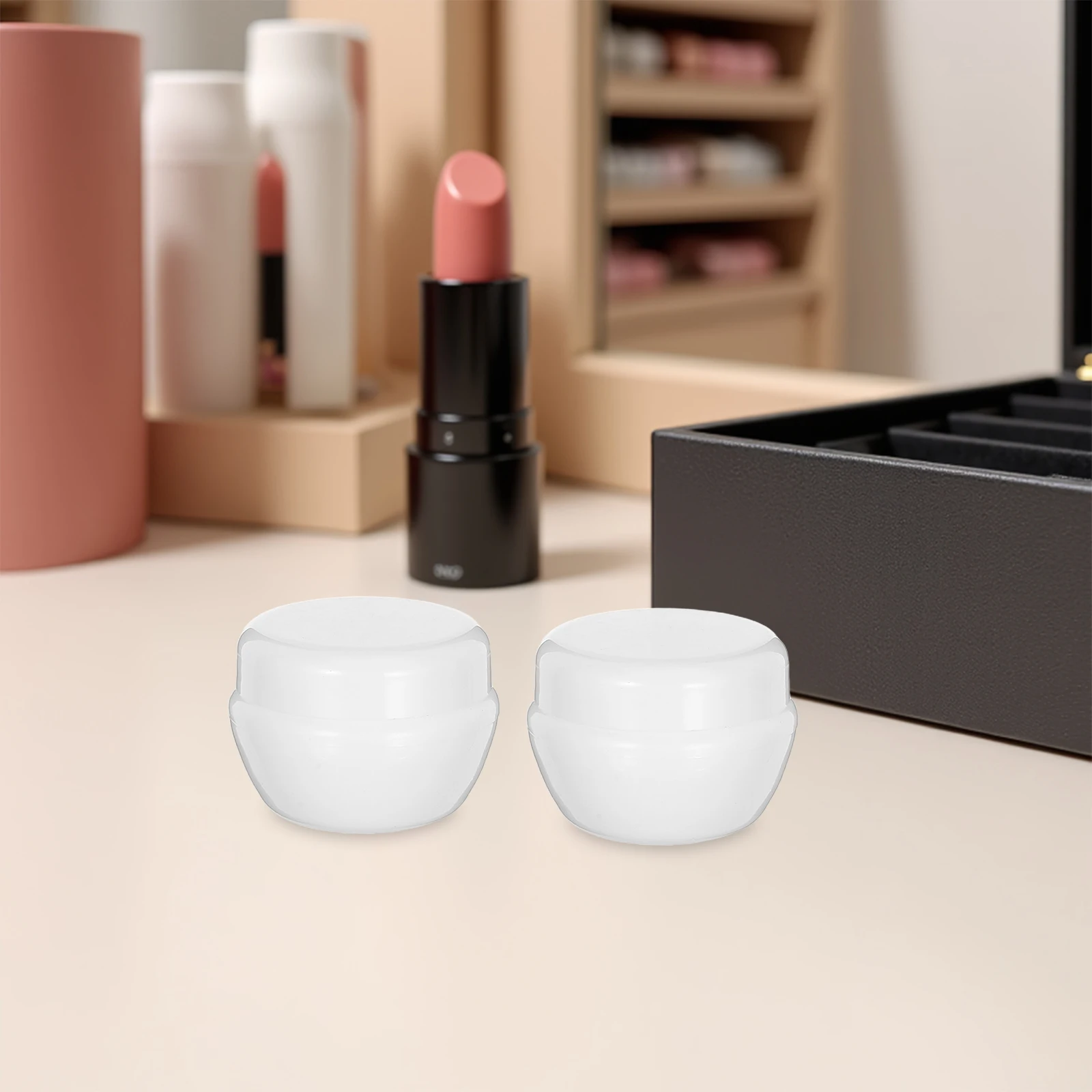 

15Pcs Mini Mushroom Cosmetics Jars Leak Proof Travel Cream Containers Lotion Powder Storage Packaging Bottles Cosmetics Jars