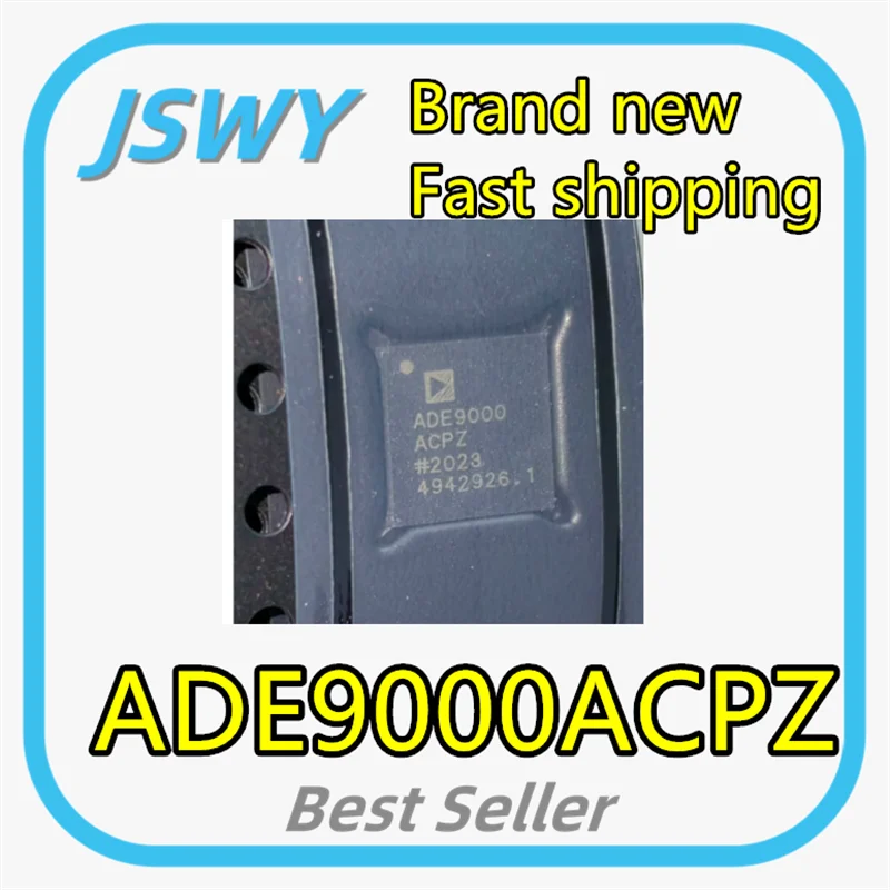 (1/20 piece) ADE9000ACPZ ADE9000 LFCSP-40 Multiphase Power/Power Quality Measurement Chip IC - Brand New Original Electronics