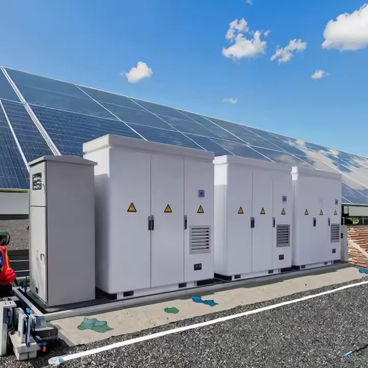 نظام تخزين 100KW مع نظام EMS والطاقة الكهروضوئية 215kWh 241kWh بطارية خزانة تعمل بالطاقة الشمسية لتبريد الهواء في الهواء الطلق Lifepo4 Type #6