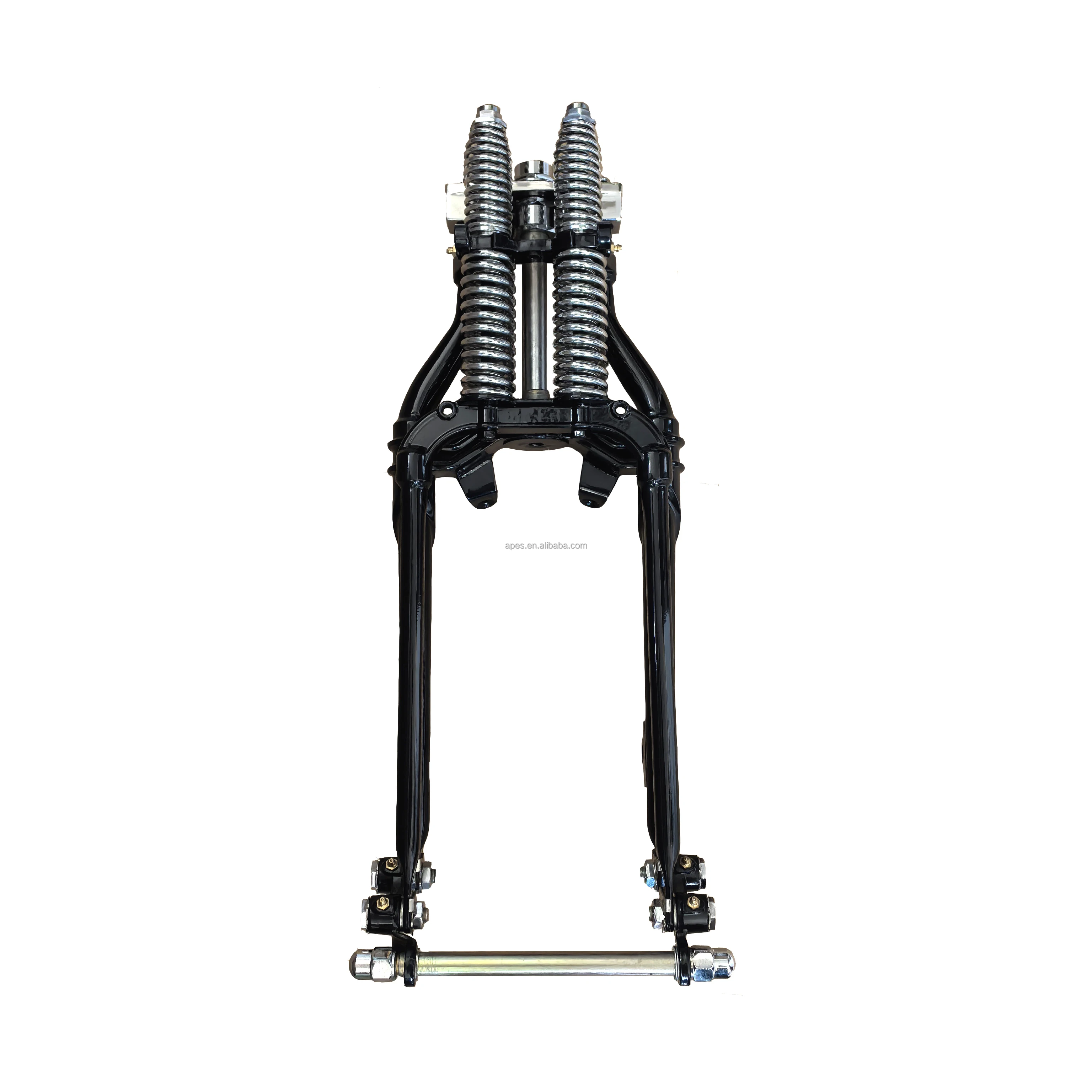 

Motorcycle Retro Part Chromed Accessories Vintage Springer Front Fork NEW