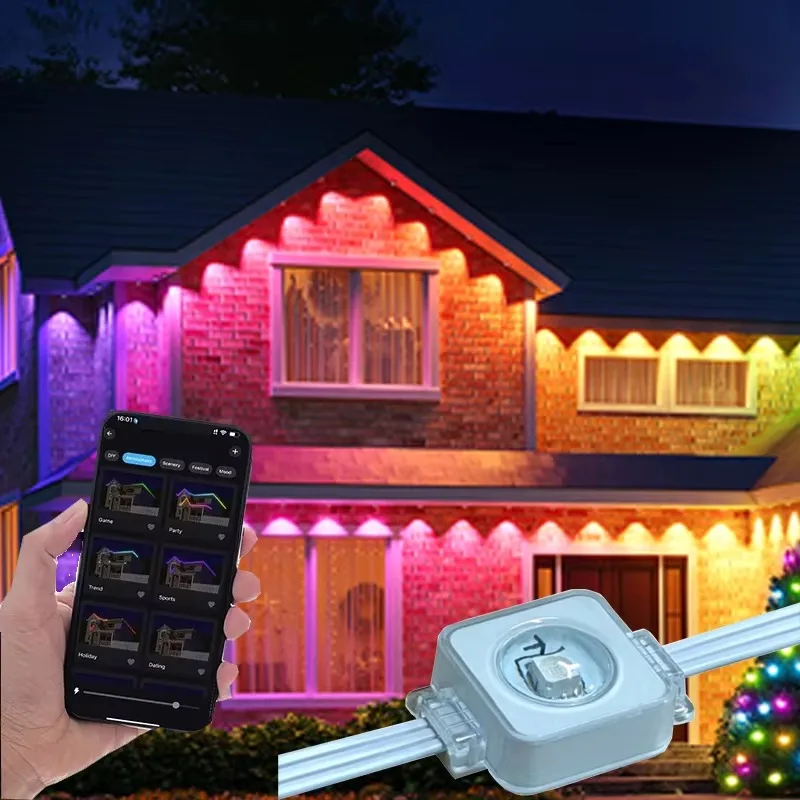 

Christmas Outdoor Lights Emitting Diode Lights Create Stunning Visual Feast Adjustable Brightness