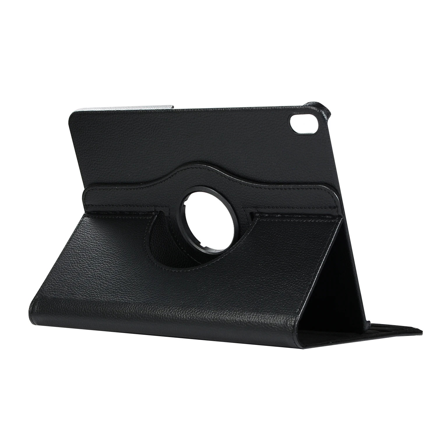 Stylish PU Leather Flip Cover Case with Rotating Stand Holder for Mini 4 and Mini 5 Tablet - Auto Wake Feature - Compatible with