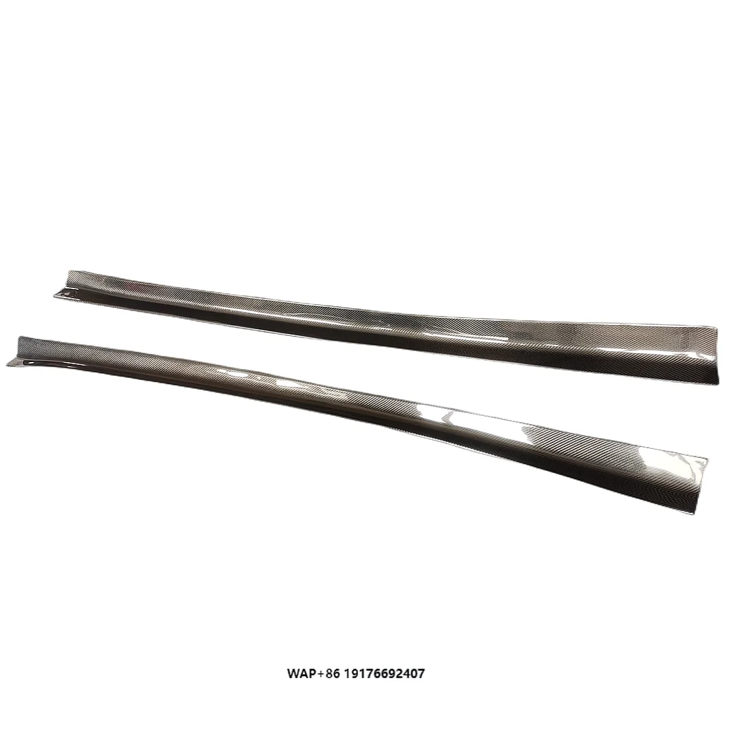 

LANOUT Style Carbon Fiber Side Skirts Underboards forFerrari California T 2009-2014