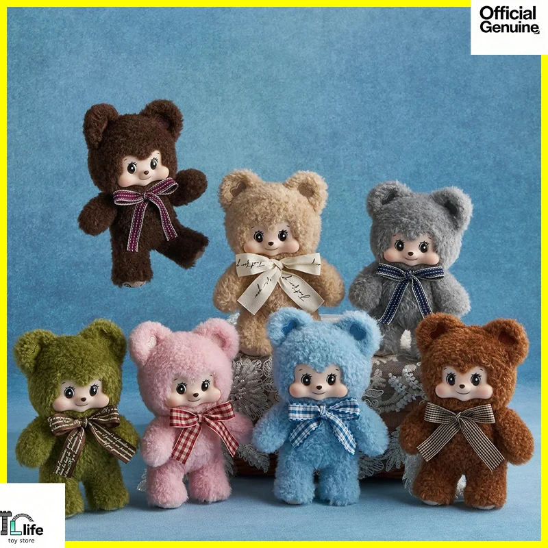 Подарочная серия Pezzy Bear, слепая коробка, милая аниме-фигурка, милая загадочная коробка, модная сумка для игрушек, подвеска, коллекция, сюрприз, подарочная игрушка, куклы