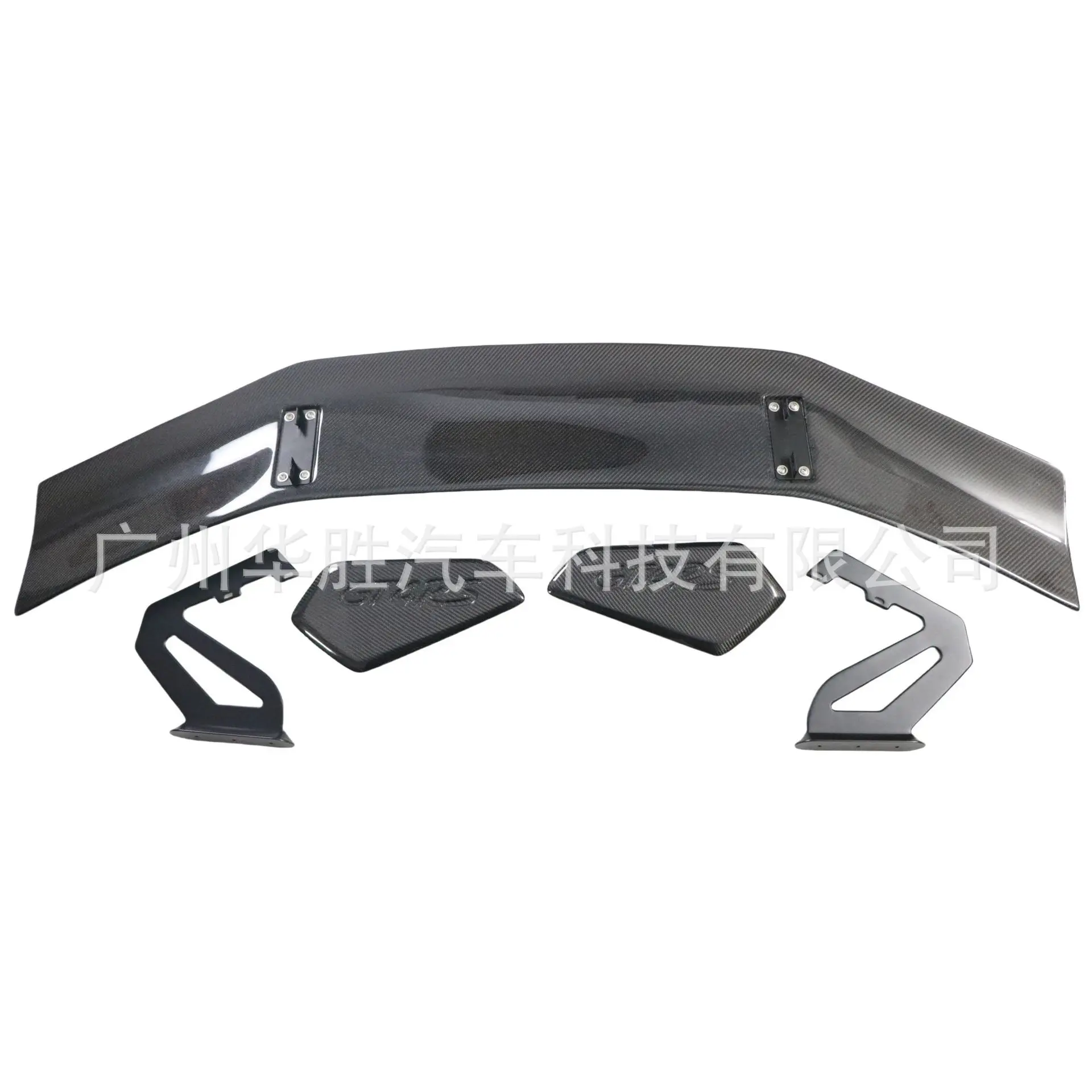 

Suitable for sedan general tail car spoiler AD third generation carbon fiber large tail high carbon fiber spoiler